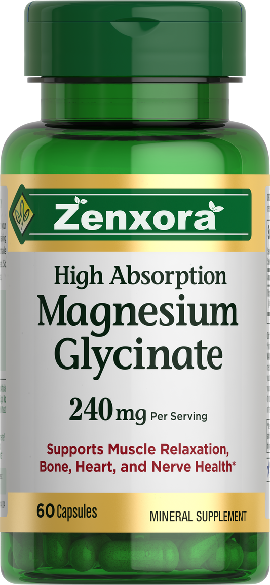 Zenxora Magnesium Glycinate